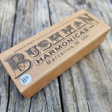 Bushman John Lee Steelie Harmonica Includes Free USA Shipping
