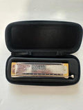 Chromatic Harmonica Case for 12 Hole Chromatics. (Not Branded). Includes Free USA Shipping