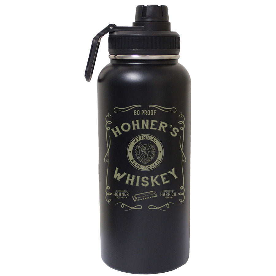 HEHN RECORDS ボトル Hohner Harp Soakin Whiskey 32oz Insulated Bottle. HNAS2. Includes