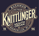 Bushman Knittlinger Octave Harmonica 105. Includes Free USA Shipping