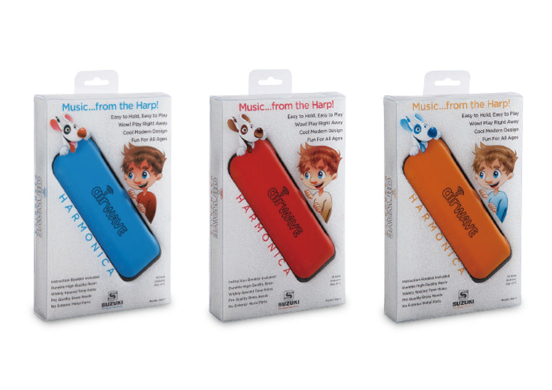 Suzuki Airwave 3 Pack (Red, Blue, & Orange). Includes Free USA
