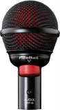 Audix Fireball V Microphone, Audix Inline Impedance Matching Transformer T50K, & Pig Hog XLRM to XLRF 20' Cable Bundle