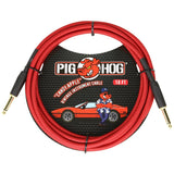 Shaker The Flea Harmonica Microphone with Pig Hog 10 Foot "Candy Apple Red" PCH10CA Cable Bundle. Includes Free USA Shipping