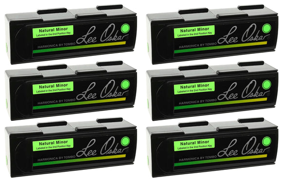 Lee Oskar Harmonica Empty Case 6 Pack includes free US shipping