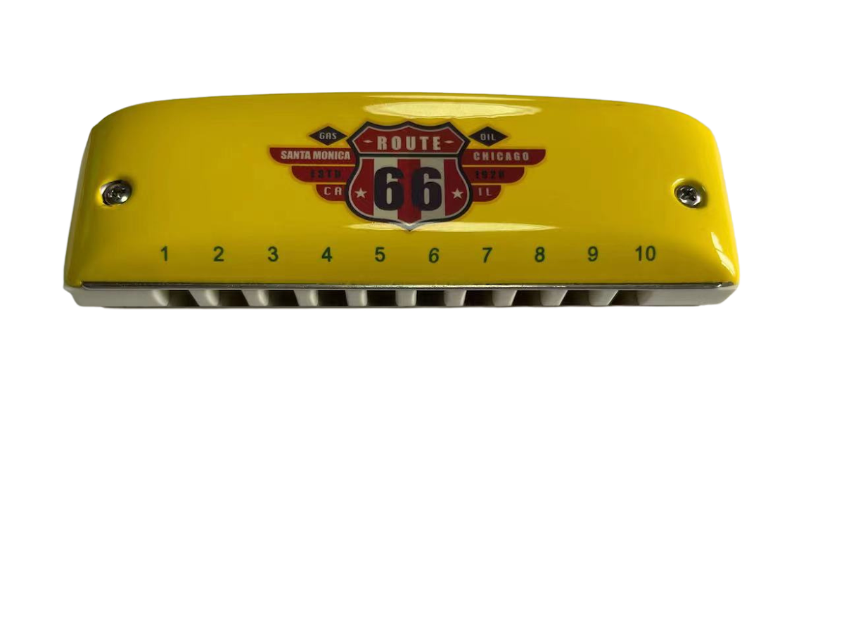 Kongsheng Route 66 10 Hole Harmonica. Free USA Shipping