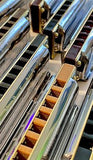 RR Build Hohner Marine Band Deluxe Reed Plates, Deluxe Covers, Andrew Zajac Custom Comb, MB Deluxe CP Screws, includes installation and free US Shipping