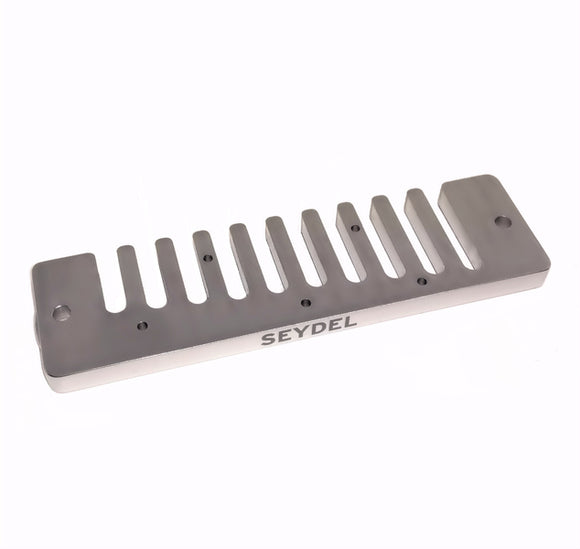 Seydel Stock Comb 1847 LIGHTNING made of polished stainless steel includes Free USA Shipping