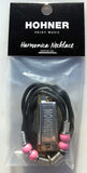 Hohner 38N Mini Harmonica Necklace Chrome Key of C Includes Free USA Shipping