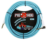 Pig Hog "Daphne Blue" Instrument Cable 20FT PCH20DB/PCH20DBR