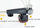 Farmer Seydel Gecko HarpHolder Rack 950000 includes Free USA Shipping