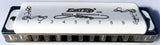 EastTop 10 Hole Professional Blues Harmonica with Riveted Reeds T008L