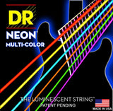 DR Neon Luminescent Coated Electric Guitar Strings
