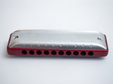 Kongsheng Mars with Aluminum Comb High Quality 10 Hole Diatonic Harmonica includes Free USA Shipping