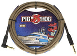 Pig Hog "Tuscan Brown" Instrument Cable, 20ft
