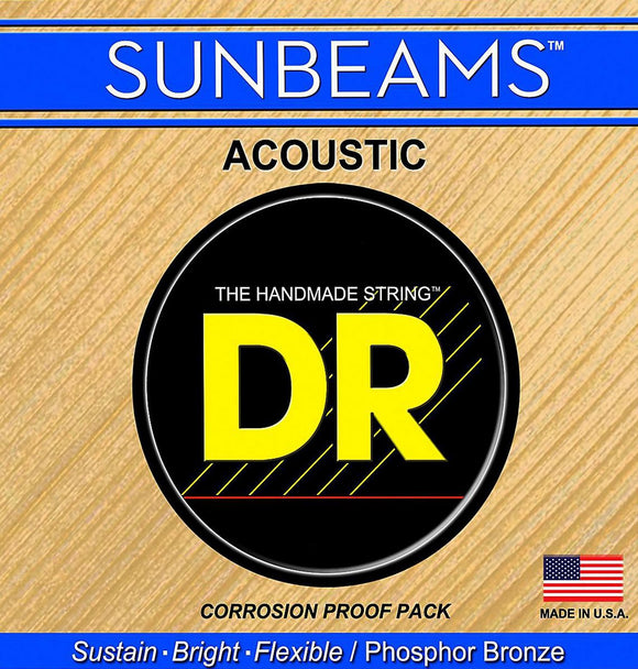 DR Sunbeam Round Core Acoustic Guitar Strings