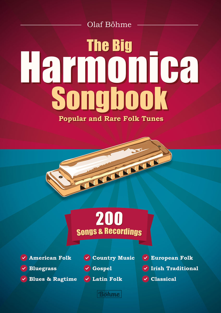 Seydel The Big Harmonica Songbook by Olaf Bohme Includes Free USA Shipping