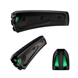 Yonberg Typhoon Black Diatonic Harmonica. Includes Free USA Shipping.