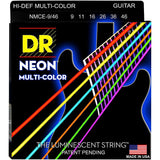 DR Neon Luminescent Coated Electric Guitar Strings