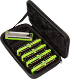 Hohner Rocket Amp 5 Piece Pro Pack in the keys of C, G, A, D, and Bb with Case ROCKA-5PK.  Includes Free USA Shipping