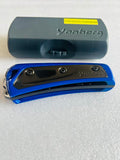 SALE Yonberg Typhoon Titanium Key of A, C, or D with Blue Gentiane Nacre' Covers  Includes Free USA Shipping