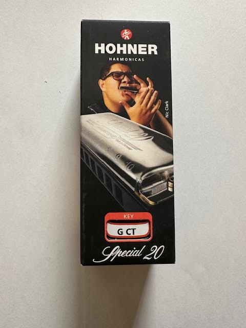 thumbnail interactive-video image 1 of HOHNER Special 20 Country Tuned Harmonica - Key Of C Major, 20 Brass Reeds, Plastic Comb 1 of 10