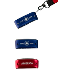 Bushman America 250th Birthday Harmonica Key of C ETA 5-25-26. Includes Free USA Shipping