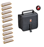 *On Sale* Hohner Marine Band Deluxe 10 Piece Set with Joey Knows Pouches C10 Case (You Pick The Keys) Includes Free USA Shipping