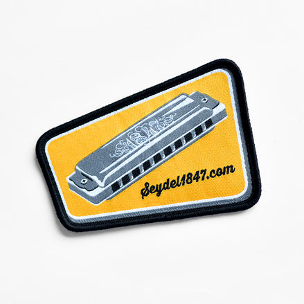Seydel Patch with 1847 Harmonica. Includes Free USA Shipping