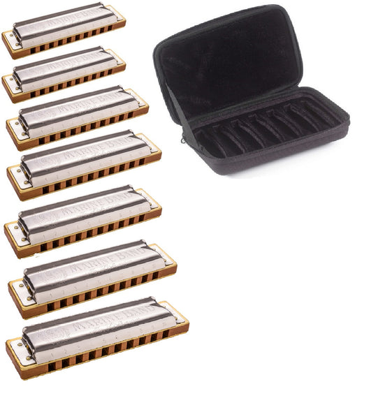 Hohner Special 20 3 Piece Set with Hohner C7 Case YOU PICK THE KEYS free  USA shipping