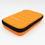 Kongsheng Zip Up Case for 7 Ten Hole Diatonic Harmonicas includes Free USA Shipping