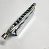 Bushman Game Changer 10 Hole Diatonic Harmonica with Slide SOLO Tuning. Includes Free USA Shipping