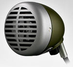 Bundle: Shure 520DX Green Bullet Harmonica Microphone With Shure Green Bullet Ammo Clip Microphone Holder in Natural Black. Includes Free USA Shipping