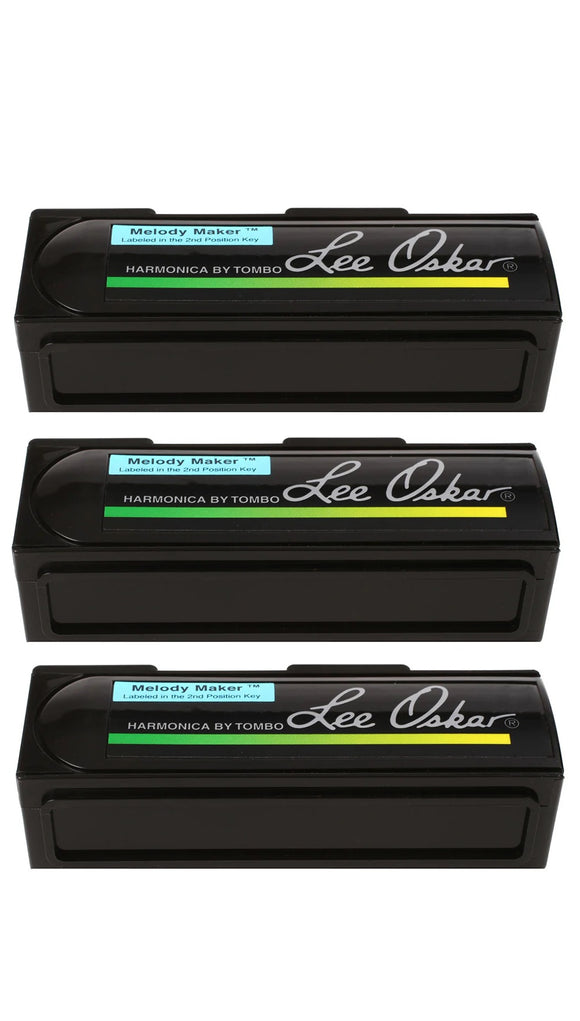Lee Oskar Empty Melody Maker Stock Case(3 Pack). Includes Free USA Shipping