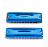 *Deal Of The Day* Kongsheng Bluebird High Quality 10 Hole Diatonic Harmonica(2 Pack) Keys G & Bb. Includes Free USA Shipping