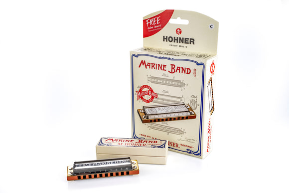 *Deal Of The Day* Hohner 125th Anniversary Commemorative Edition Marine Band 1896 C Boxed M202101X Includes Free USA Shipping