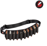 Joey Knows Pouches C100 Hippy Harmonica Belt (Holds up to 10 Diatonic Harmonicas). Includes Free USA Shipping