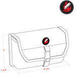 Joey Knows Pouches C7 Harmonica Case (Holds up to 7 Diatonics). Includes Free USA Shipping