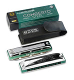 *On Sale* Seydel Concerto Steel Octave Harmonica 31401 Keys A, Bb, C, D, E, or High G. Includes Free USA Shipping