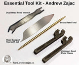 Andrew Zajac Bundle: Essential Tool Kit and Quick Customizing for Diatonic Harmonica Videos on USB. Includes Free USA Shipping