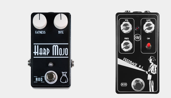 *Deal Of The Day* Harp ROD Effects Harmonica Pedal Harp Mojo & Feedback P.I. 2 Piece Bundle. Includes Free USA Shipping