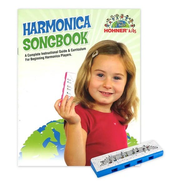 Hohner Play & Learn Speedy Harmonica With Booklet. Includes Free USA Shipping