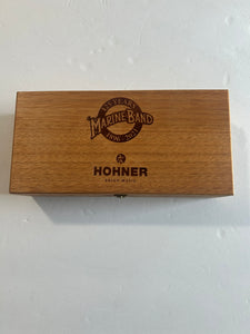 Hohner Wooden Collectors' Box. Includes Free USA Shipping