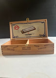 Hohner Wooden Collectors' Box. Includes Free USA Shipping