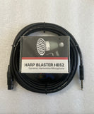 Hohner Harp Blaster HB52 Harmonica Microphone with 20' Pig Hog Microphone Cable PX-TMXF20. Includes Free USA Shipping