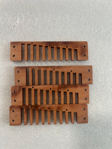 Hohner Marine Band Deluxe Long Slot Combs(4 Pack). *Slight Discoloration Never Used* Includes Free USA Shipping