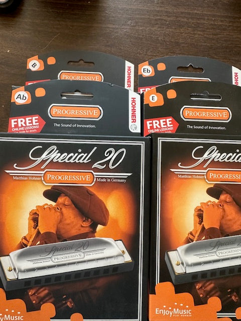 *Deal Of The Day* Hohner 560 Special 20 4 Pack Keys Ab, B, Eb, and E. Includes Free USA Shipping