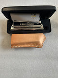 *Bundle* Bushman Knittlinger Octave Harmonica With Bushman Leather Pouch(Natural Color) Bundle. Includes Free USA Shipping