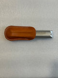 *Bundle* Bushman John Lee Steelie with John Lee Leather Pouch. Includes Free USA Shipping