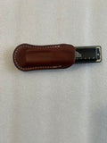 *Bundle* Bushman Roundhouse Harmonica with Bushman 10-Hole Leather Diatonic Harmonica Pouch. Includes Free USA Shipping