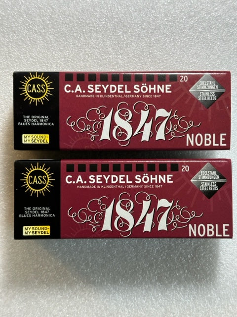 *Deal Of The Day* Seydel 1847 Noble Diatonic Standard Richter (2 Pack) Keys A & C. Includes Free USA Shipping.